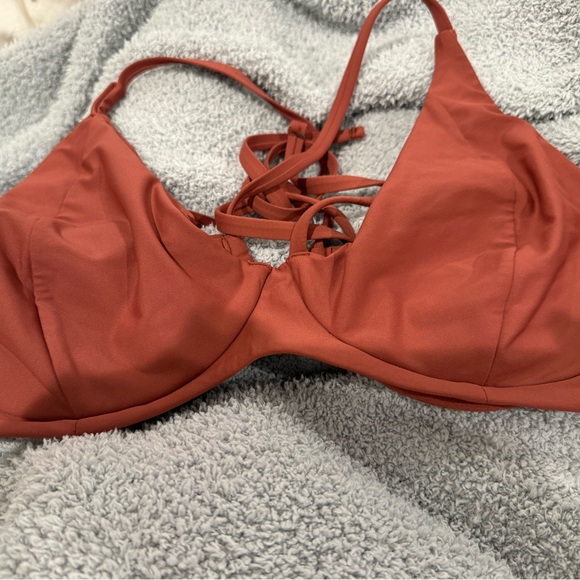 Like New Swim Systems Maya Underwire Bikini Top Canyon Clay size 36D - Picture 7 of 8